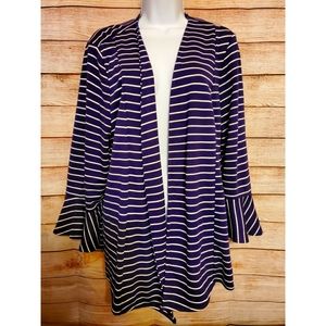 SOLD: Lane Bryant Striped Blazer